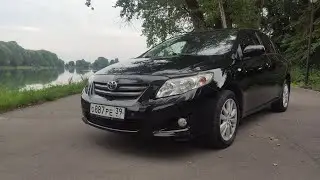 Обзор Тойота Королла 150,  2008г, 154000 пробег 1.6 АМТ