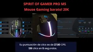 Spirit Of Gamer PRO-M5. ¿Merece la pena?