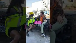 Can you measure 8 inches without looking? 📏 #men #streetinterview #losangeles #queer  #comedy