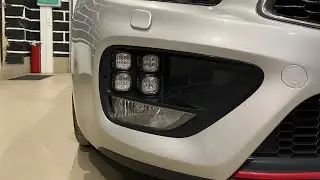 Kia Ceed GT - ремонт птф дхо, восстановление стекол птф дхо