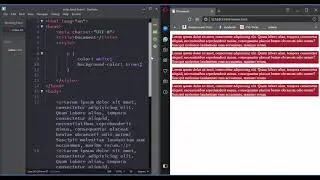 CSS Element Selector (also called tag selector or type selector)