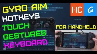 Gyro aim & mouse - WINDOWS HANDHELD - Handheld Companion! gestures | keyboard | OneXPlayer Mini AMD
