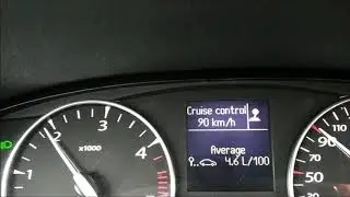 Расход топлива "Рено Лагуна 3", 1.5CDi, 110 л.с. - зима