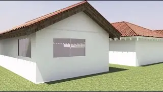 Como fazer telhado com sketchup