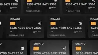 Credit Card Mockups And Promo kit - After Effect Project Files