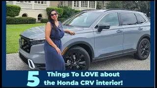 Honda CRV 2025 Best Interior Features