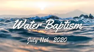 Water Baptism - 2020