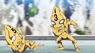 Mista Sex Pistols Teamwork - JoJo's Bizarre Adventure Part 5: Golden Wind Ep 8