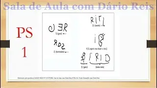 Passo a Passo de COMO FAZER o TESTE DA PSICOGÊNESE: 4 palavras e 1 frase PARTE 1