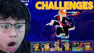 USING UNIQUE ICHIGO ON INFINITE MODE! - Anime Adventures: Challenges #2