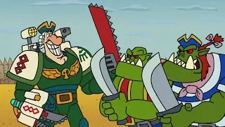 Апотекарий Ливси | анимация | Warhammer40k x Остров Сокровищ (1988)