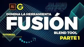 Illustrator Tutorial | Master the Blend Tool Part 1 | Master the Blend Tool