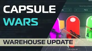 Capsule Wars Warehouse Update Trailer - FPS Multiplayer