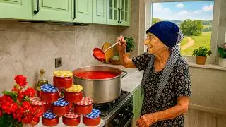 Grandma’s Kitchen Secrets: Homemade Red Pepper Paste & Gurze Dumplings