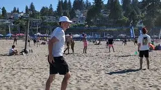 2024 BC Beach Provincials Tier 2 playoffs game 2 Banser/Paduraru vs Slater/Ma