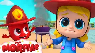 Mila and Morphle's Beach Barbecue - Cartoons for Kids | Fun Adventures