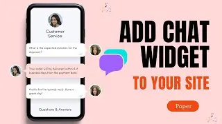 Add a Chat Widget to Your Website in Minutes | Free Chat Widget Generator