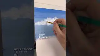 How to paint CLOUDS! ☁️ 🎨 