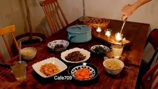 Making some side dishes for dinner & breakfast, meal prep