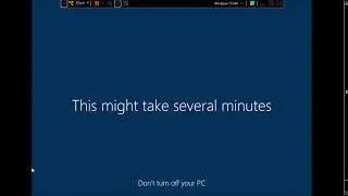 Tutorial on How to reset windows 10 as a blind person