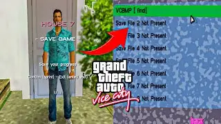 How to Save Game in GTA Vice City Big Mission Pack Mod | VCBMP
