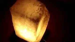 Светильник из соли