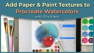 Add Paper & Paint Textures to Procreate Watercolors