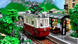 LEGO Tram Ride gets out of control... - Lego City Update