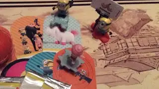 🎉 Конкурс КАРТОЧКИ ГАДКИЙ Я 3 🎉 часть 3 | распаковка карточек, киндеров, конкурс