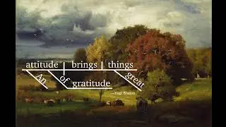 Art For Your TV! Fall Paintings & Sentence Diagrams