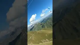 Крутим в Гудаури под Linkin Park #paragliding #gudauri #georgia #параплан