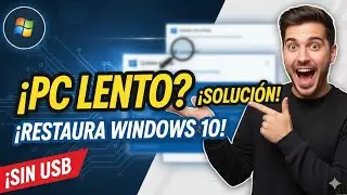 How to REINSTALL / RESTORE / RESET / RESET WINDOWS 10 without using USB