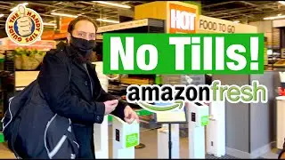 Amazon Fresh opens first store in UK – no-till tech, just walk out! No queues.