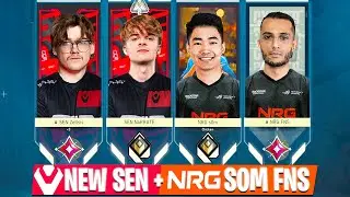 What happens when SEN N4RRATE, SEN Zellsis, NRG s0m, NRG FNS Team Up vs Eggsterr & P0PPIN | VALORANT