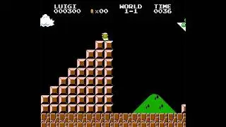 Mario '85 Recreated in Super Mario Bros NES Game & Builder Gameplay