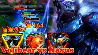 Volibear vs Nasus - Wild Rift 5.1 Baron Lane