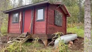 The Final Episode: Solo Trip to our off-grid cabin in the Remote Wilderness of Alaska, Sept 2023