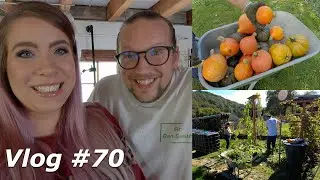Vlog #70 Die letzte Ernte des Jahres, Bohnenzelt abbauen & koreanische Süßigkeiten im Test