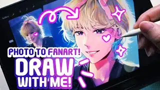Draw With Me! | Photo to Fanart!🎀