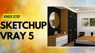 Render setup #vray5 #sketchup