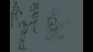 Drawing Everyday To Improve - Day 17 Bodies