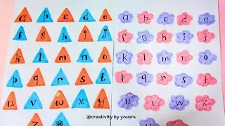 Calligraphy style A to Z | Lettering Idea