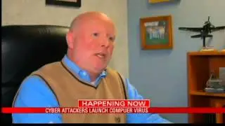 Cyber Attackers Launch Computer Virus