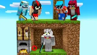 ACENIX vs 4 ASESINOS  😱🔪 MINECRAFT SPEEDRUN con LOS COMPAS