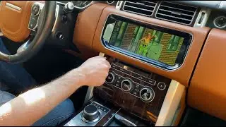 Замена штатной магнитолы Range Rover Sport на Android систему