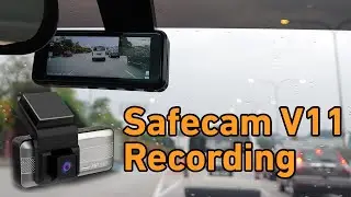 Safecam V11 Dashcam Footage Test