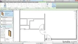 Adding doors to the project TUTORIAL REVIT  ARCHITECTURE