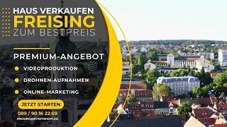 Makler Freising gesucht? ▶️ Wir verkaufen Ihr Haus zum Bestpreis mit Videos