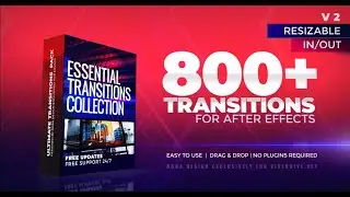 750+ Essential Modern Transitions [FREE]