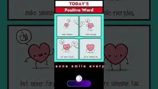 Positive Words - Motivational Words #shorts